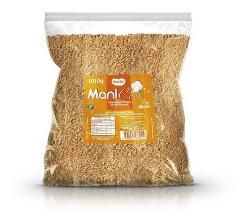 Imagem 2 de 3 de Farinha De Amendoim Torrado Moído Natural Pura C/ Laudo 1kg