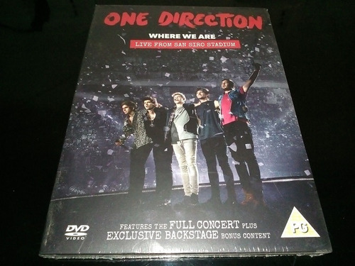 Dvd - One Direction - Where We Are - Live From San Siro