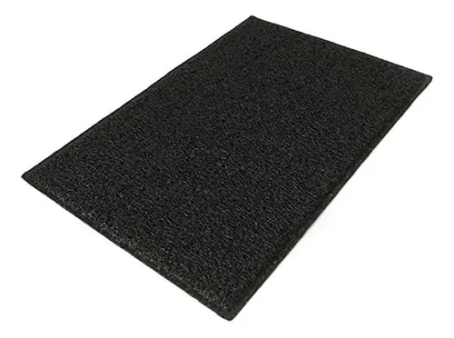 Tapa de vinilo plateado de 10 mm, 40 cm x 60 cm, Kapazi, varios colores, 60 cm de longitud, color negro, 40 cm de ancho