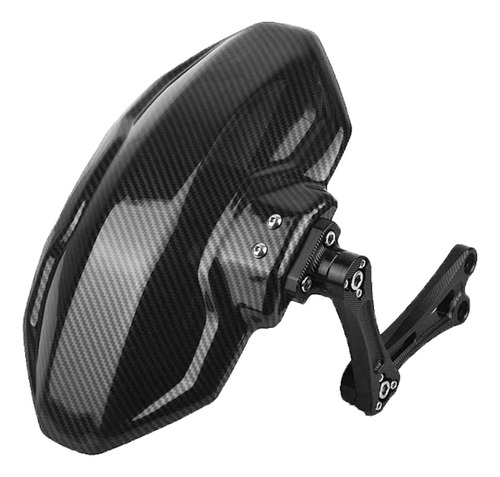 Guardabarros De Rueda Trasera Universal 360 ° Rotación Negro