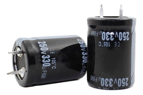 Capacitor Condensador 330uf 250v