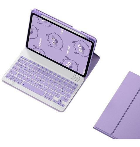 Funda Con Teclado Para iPad De 10.2 Pulgadas, Novena, Octava