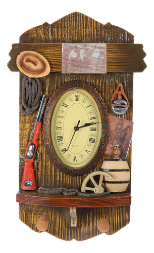 Reloj De Pared Tradicional Con Péndulo Antiguo
