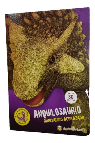 Anquilosaurio Dinosaurio Acorazado Libro Con Stickers