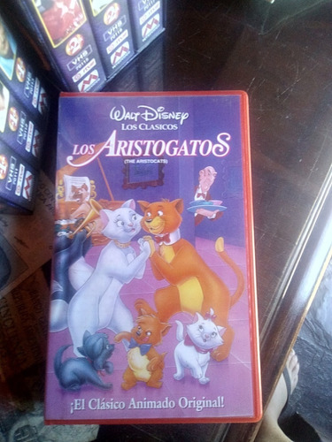 Vhs Disney Originales En Castellano Los Aristogatos