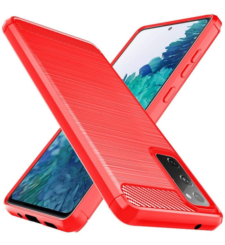 Funda Flexible Tpu Roja Para Samsung Galaxy S20 Fe 