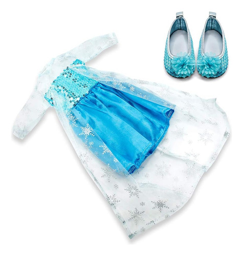 Oct17 Compatible Con Vestido De Princesa De 18 Pulgadas De A