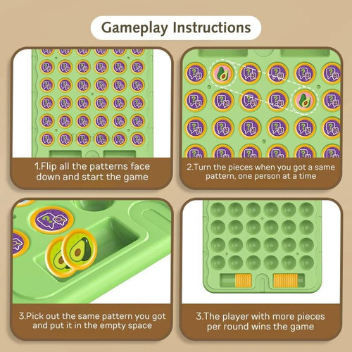 Juguete Infantil Con Juego De Mesa Abatible Para 2-4 Jugador