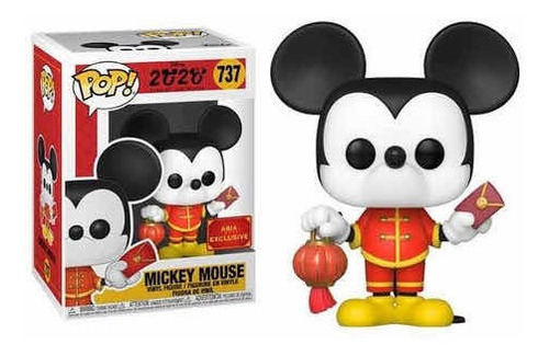 Funko Pop Mickey Mouse Asia Exclusive 2020 Año Chino Raton