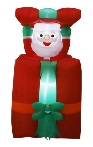 Led Inflable De 5 Pies Para Levantar Papá Noel, Navidad, [u]