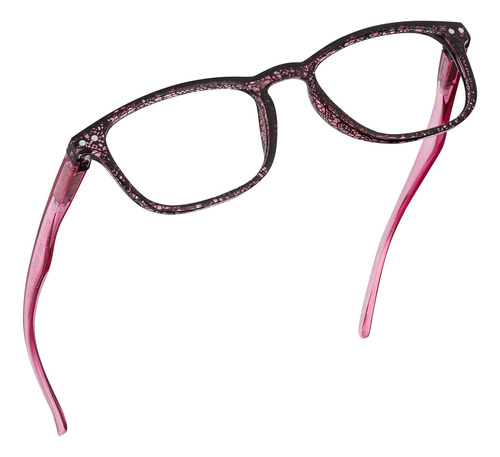 Readerest Lentes De Lectura Con Bloqueo De Luz Azul (rosa, A