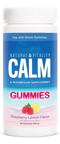 Natural Vitality Calm 60 Gomitas - Unidad a $5395