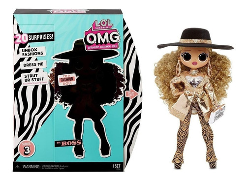 Lol Surprise Da Boss Omg Fashion Doll - Series 3 