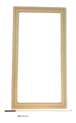 Tear Retangular De Prego Com 80 X 40 Cm  Brinde Agulha
