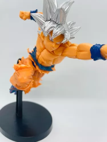 Boneco Bloco Montar Goku Instinto Superior Dragão Ball - Stocktoys