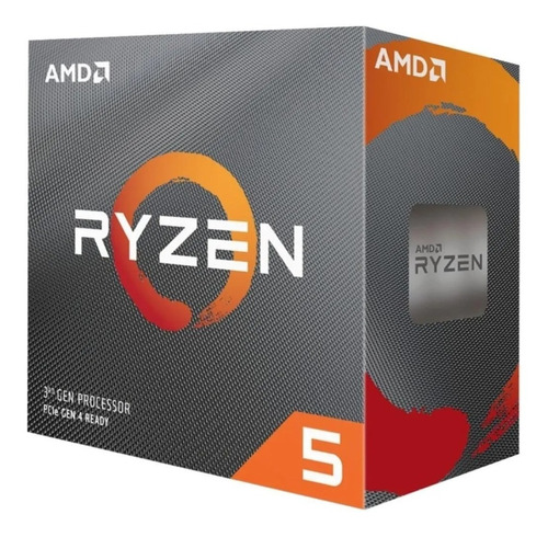 Processador gamer AMD Ryzen 5 3500X 100-100000158BOX  de 6 núcleos e  4.1GHz de frequência