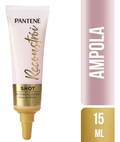 Ampola De Tratamento Shot Reconstruir Potencializador Pantene 15ml