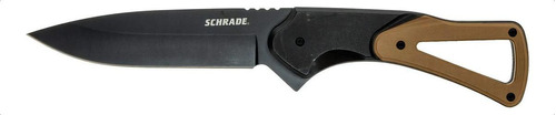 Schrade - Cuchillo De Hoja De Punto De Caida Fijo De 3.9 In