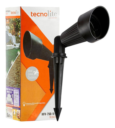 Lámpara De Exterior Bilbao Tecnolite Estaca Base Gx5.3 Ip44 