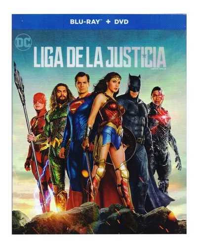 Despido cantidad Descripción del negocio Liga De La Justicia Justice League Dc Pelicula Blu-ray + Dvd