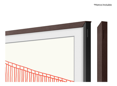 Samsung 55'' The Frame Ls03d Smart Tv (2024) + Marco Café