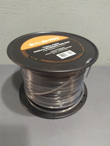 Imagen 3 de 10 de Tanza Desmalezadora Bordeadora Kushiro Alambre 3mm De 1 Kg
