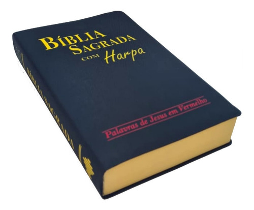 Imagem 1 de 5 de Bíblia Sagrada - Letra Gigante - Harpa - Corinhos - Presente