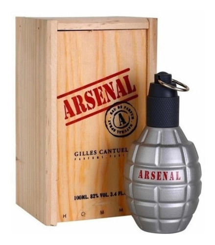 Perfume Arsenal Grey 100ml Edp Gilles Cantuel  Lacrado