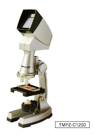 Imagen 4 de 6 de Microscopio Galileo Tmpz-c1200 Con Luz Proyector Y Zoom1200x