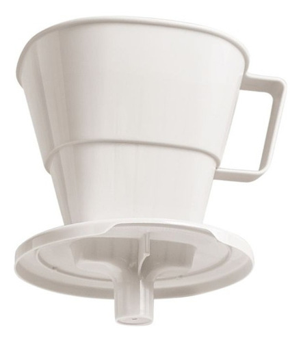 Suporte Para Filtro De Café Numero 103 700 Ml De Plástico Cor Branco