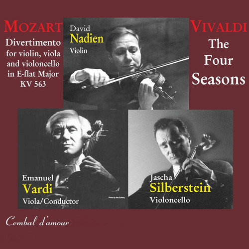 Cd:david Nadien Plays Vivaldi: The Four Seasons & Mozart Div