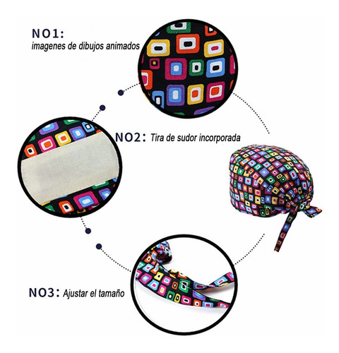 Imagen 4 de 5 de Gorro Médico Quirúrgico