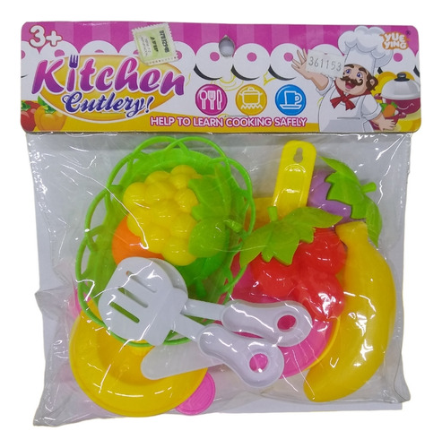 Juego De Cocina Accesorios Comida Ploppy 361153