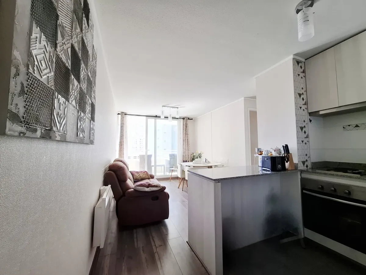 Imagen 3 de 23 de Arriendo Departamento Amoblado 2d 1b Concon
