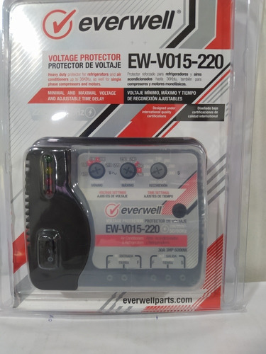 Protector De Voltaje Para A/a Y Refrigeradores 220v Everwell
