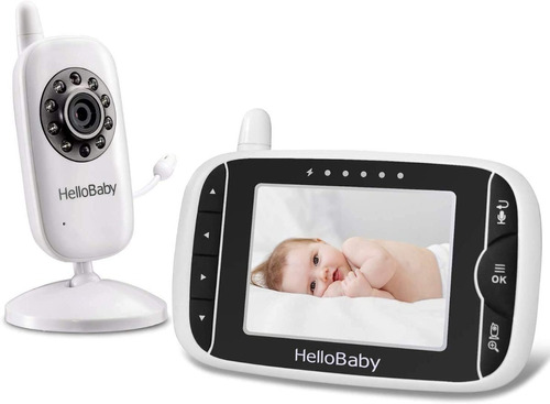 Monitor De Video Bebe Con Camara Audio Visión Nocturna