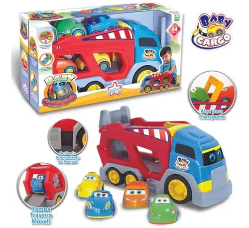 Caminhão de brinquedo - Carga Toy - Bebê Encanto