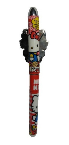 Pluma C/placa Hello Kitty (juego De 3 Pzas)