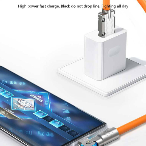 Cable De Carga Rápida Tipo C Cable Usb C Flexible Y Duradero