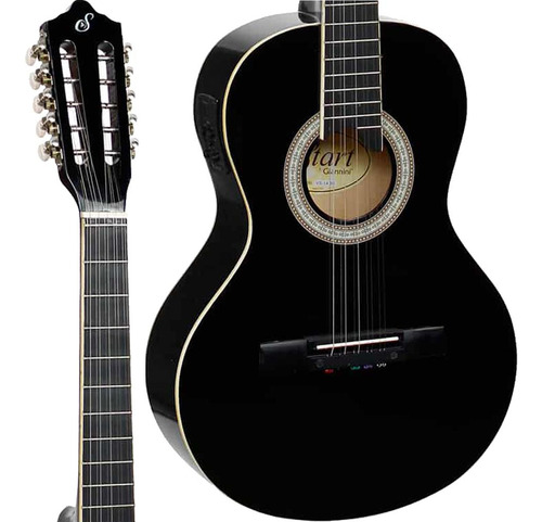 Viola Eletroacústica Giannini Start Vs-14 Eq Black