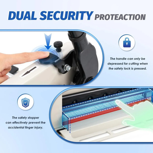 Hfs(r) A4 17 Pulgadas Guillotina Para Papel Max 400 Hojas
