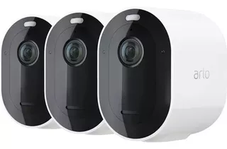 Camaras Seguridad Arlo Pro 4 Spotlight Indoor Outdoor 3 Pack