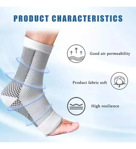 Calcetines De Compresión Para Neuropatía,4 Pares