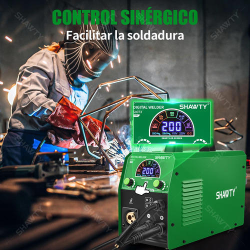 Inversor Soldadora Shawty Mig Con/sin De Gas Y Mma 200a
