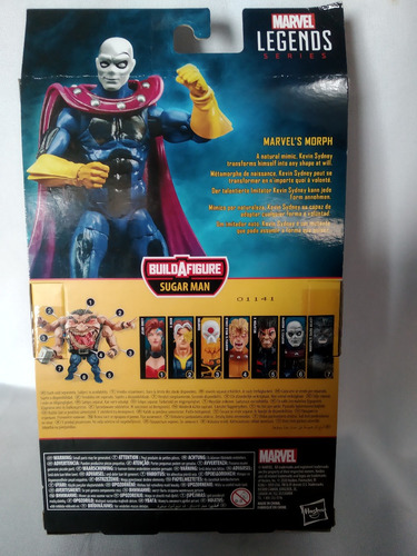 Morph Baf Sugar Man X-men Marvel Legends