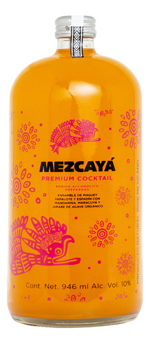 Mezcayá 946 Ml. Bebida A Base De Mezcal, Las Mezcas