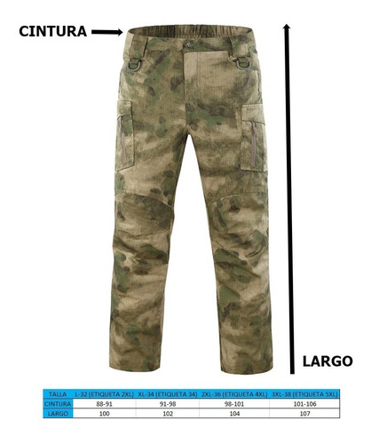 Pantalones Hombre Tactico Gotcha Policia Seguridad Ix9 Esdy