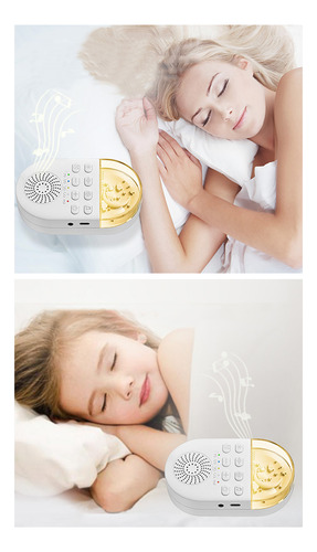 Baby Sound Machine White Noise Sleep Champine, Suave Y Cálid