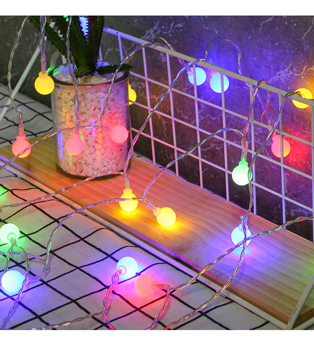 Tira Led 10 M 80 Lámparas Usb 100 Mini Luces Para Camping
