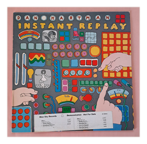 Vinilo - Dan Hartman, Instant Replay - Mundop